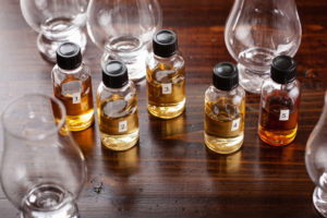 whisky samples tasters